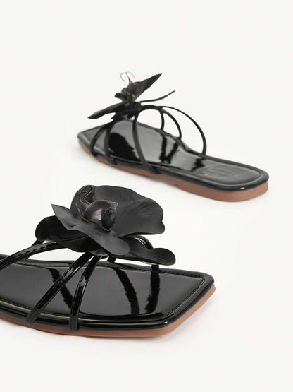 trandi new arrivels Flower Flat Slippers for women