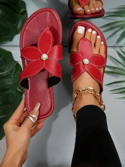 Women's Elegant Pointed Bow Flats - Slingback Ballet Flats | Black & Beige | Size 36-41